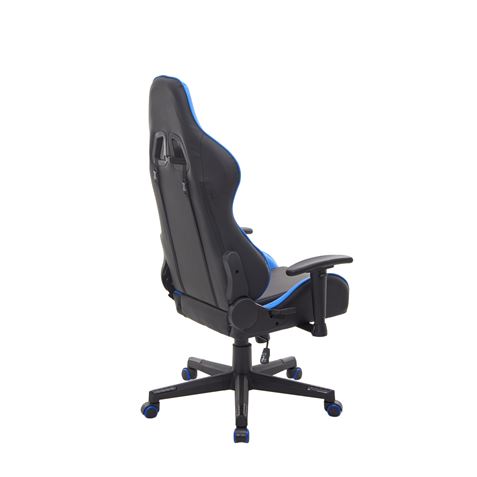 SILLA GAMING SERIE DEMON LORD AZUL CROMAD - CR1236-4