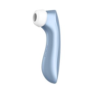SATISFYER PRO2 + SUCCIONADOR CON VIBRACION AZUL - 4061504031323