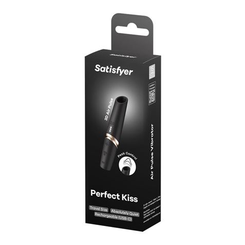 ESTIMULADOR DE CLITORIS PINTALABIOS PERFECT KISS AIR VIBRATOR SATISFYER - 4061504078496-1