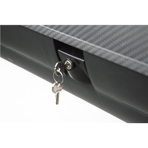 BAUL DE TECHO PARA VEHICULOS 1330X778X345MM EFECTO FIBRA CARBONO ARTPLAST - BA320GT-4