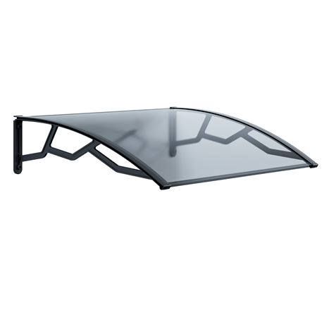 MARQUESINA PE100120T POLICARBONATO TRANSPARENTE 965×1190×282 MM ARTPLAS - PE100120T