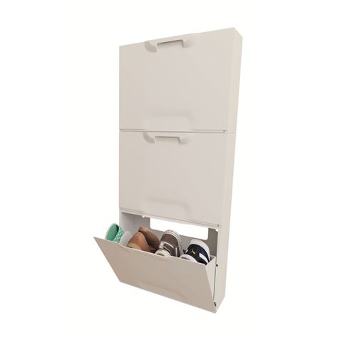 ZAPATERO POLIPROPILENO BLANCO 510X173X401MM ARTPLAST - U50W-2