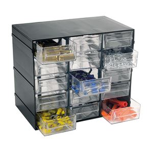 MUEBLE ORGANIZADOR PLASTICO 228X140X190MM CON 15 CAJONES ARTPLAST - Hobby15