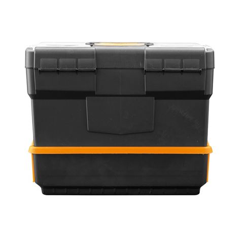 CAJA DE HERRAMIENTAS 420×220×340MM CON ORGANIZADORES Y BANDEJA ARTPLAST - 6500V-1