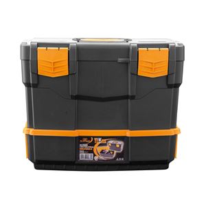 CAJA DE HERRAMIENTAS 420×220×340MM CON ORGANIZADORES Y BANDEJA ARTPLAST - 6500V-2