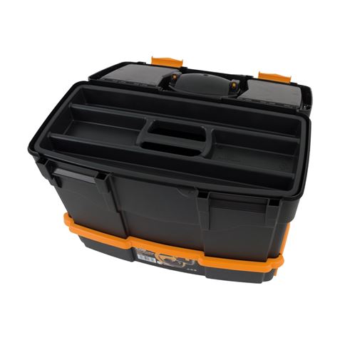 CAJA DE HERRAMIENTAS 420×220×340MM CON ORGANIZADORES Y BANDEJA ARTPLAST - 6500V-3