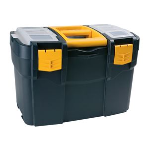 CAJA DE HERRAMIENTAS 460×280×455MM CON ORGANIZADORES Y BANDEJA ARTPLAST - 6700V