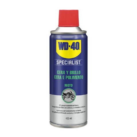 CERA Y BRILLO MOTO 400ML WD40 SPECIALIST - 34809