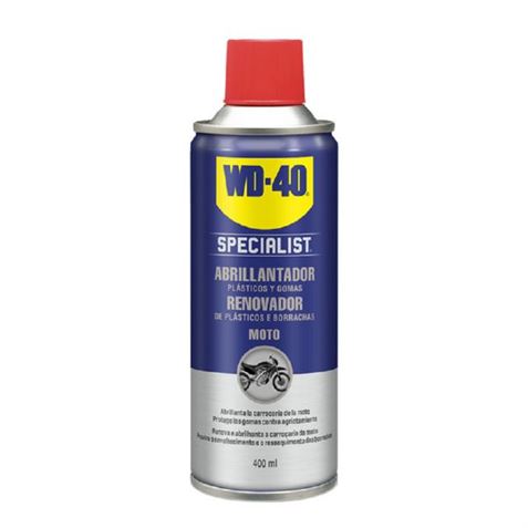 ABRILLANTADOR PLASTICOS Y GOMA MOTO 400ML WD40 SPECIALIST - 34021