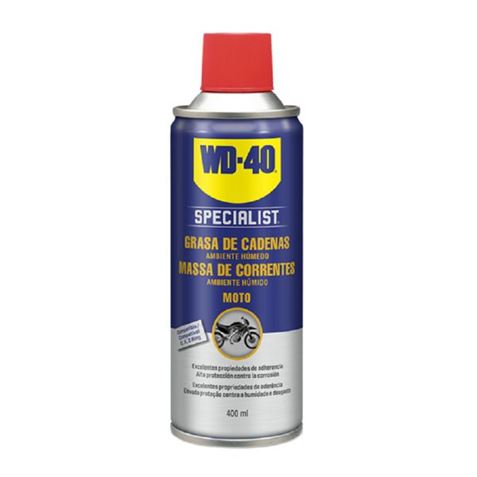 GRASA CADENAS MOTO AMBIENTE HUMEDO 400ML WD40 SPECIALIST - 34788