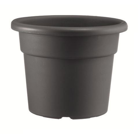 MACETA REDONDA DIAMETRO 22CM ANTRACITA ARTPLAST - CIL022CBAN