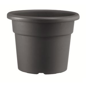 MACETA REDONDA DIAMETRO 20CM ANTRACITA ARTPLAST - CIL020CBAN