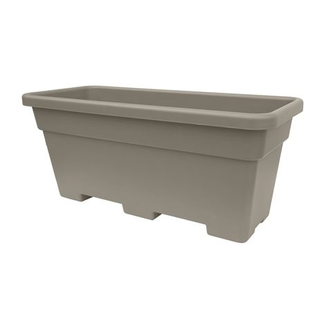 JARDINERA MAXI RECTANGULAR 100CM TORTOLA ARTPLAST - MAX100CBTO