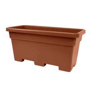 JARDINERA MAXI RECTANGULAR 80CM TERRACOTA ARTPLAST - MAX80CBCO