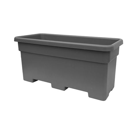 JARDINERA MAXI RECTANGULAR 60CM ANTRACITA ARTPLAST - MAX60CBAN