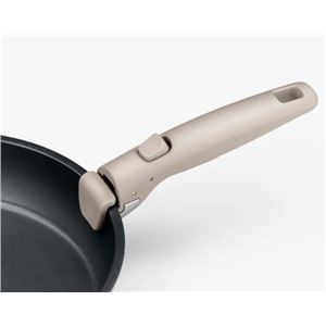 SET 3 SARTENES 20/24/26CM CON MANGO EXTRAIBLE ONE CLICK PIETRA MONIX - M831303-1