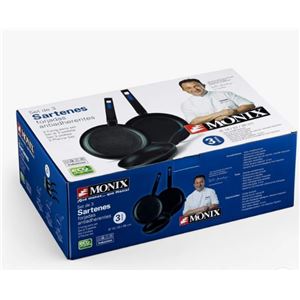 SET 3 SARTENES MARTIN BERASATEGUI 18/22/26CM MONIX - M811200-1