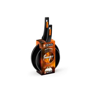 PACK 2 SARTENES ALUMINIO FORJADO 22/26CM FUEGO MONIX - M821201
