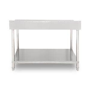 MESA DE TRABAJO ACERO INOXIDABLE 180X70X85CM CON RESPALDO CHEF PRO - CF0138-5