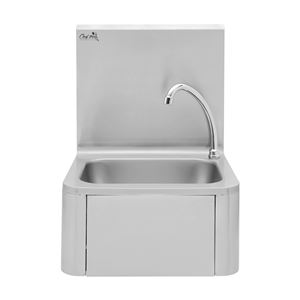 FREGADERO MURAL ACERO INOX PROFESIONAL CON GRIFO Y DISPENSADOR CHEF PRO - CF0144-2