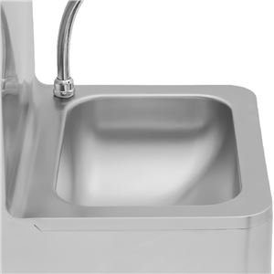 FREGADERO MURAL ACERO INOX PROFESIONAL CON GRIFO Y DISPENSADOR CHEF PRO - CF0144-6