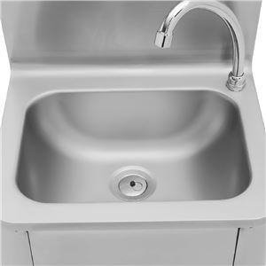 FREGADERO MURAL ACERO INOX PROFESIONAL CON GRIFO Y DISPENSADOR CHEF PRO - CF0144-7