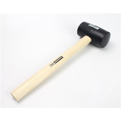 MAZO DE GOMA NEGRA 340GR MADER - 61059-2