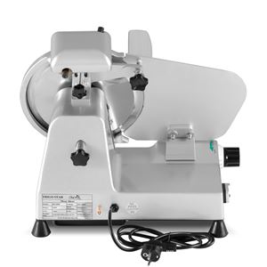 CORTADORA DE CARNE Y FIAMBRE PROFESIONAL 250MM, 240W CHEF PRO - CF0130-3