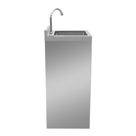 LAVAMANOS ACERO INOX INDUSTRIAL CON GRIFO DE PIE Y DISPENSADOR CHEF PRO - CF0145-4