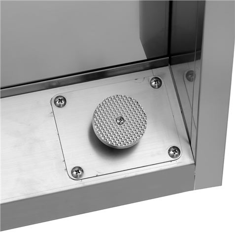 LAVAMANOS ACERO INOX INDUSTRIAL CON GRIFO DE PIE Y DISPENSADOR CHEF PRO - CF0145-6