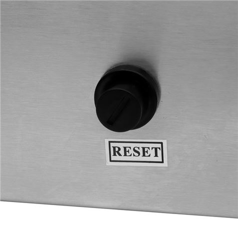 SANDWICHERA INDUSTRIAL DOBLE PLACAS LISAS 3600W CHEF PRO - CF0112-10