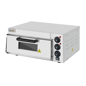 HORNO DE PIZZA ELÉCTRICO PROFESIONAL 1 CÁMARA 2000W CHEF PRO - CF0118-1