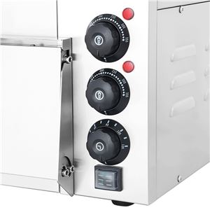 HORNO DE PIZZA ELÉCTRICO PROFESIONAL 1 CÁMARA 2000W CHEF PRO - CF0118-5