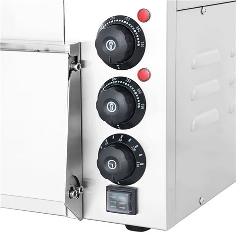 HORNO DE PIZZA ELÉCTRICO PROFESIONAL 1 CÁMARA 2000W CHEF PRO - CF0118-5