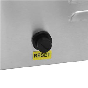 PLANCHA ELÉCTRICA PROFESIONAL SUPERFICIE LISA 3000W CHEF PRO - CF0107-8