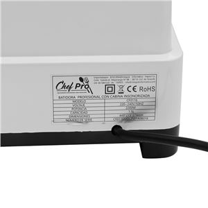 BATIDORA PROFESIONAL CON CABINA INSONORIZADA 1.5 LITROS 2200W CHEF PRO - CF0116-10