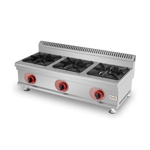 COCINA A GAS PROFESIONAL 3 FUEGOS CHEF PRO - CF0128-1