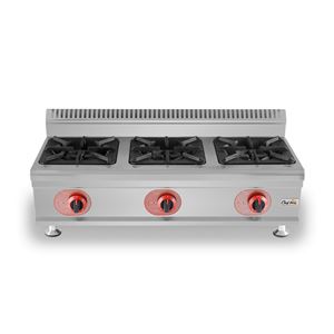 COCINA A GAS PROFESIONAL 3 FUEGOS CHEF PRO - CF0128-2
