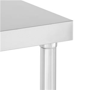 MESA DE TRABAJO ACERO INOXIDABLE 150X70X85CM CHEF PRO - CF0135-4