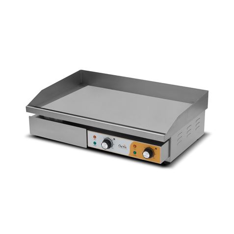 PLANCHA ELÉCTRICA PROFESIONAL SUPERFICIE LISA 4400W CHEF PRO - CF0108-1