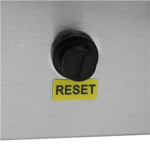 PLANCHA ELÉCTRICA PROFESIONAL SUPERFICIE LISA 4400W CHEF PRO - CF0108-8