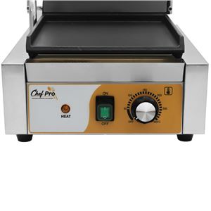 SANDWICHERA INDUSTRIAL PLACAS LISAS 1800W CHEF PRO - CF0109-6