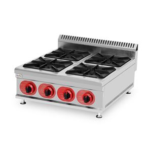 COCINA A GAS PROFESIONAL 4 FUEGOS CHEF PRO - CF0129-1