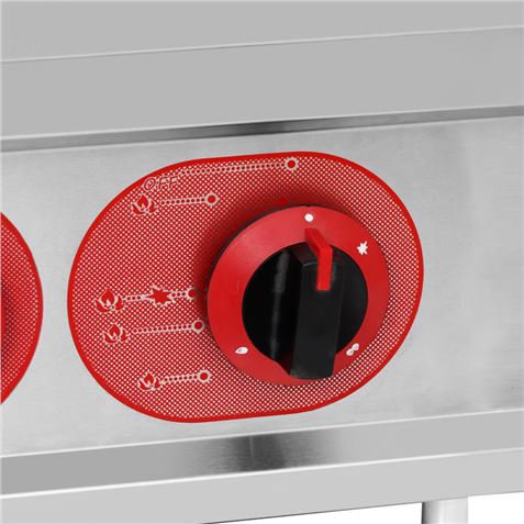 COCINA A GAS PROFESIONAL 4 FUEGOS CHEF PRO - CF0129-6