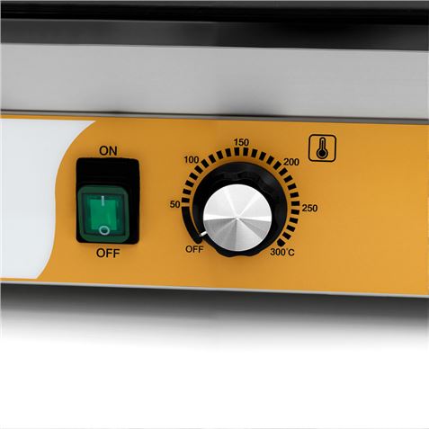 SANDWICHERA INDUSTRIAL PLACAS LISAS 2200W CHEF PRO - CF0110-6