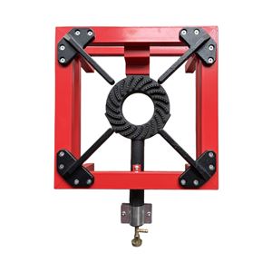 REAC FOGÓN / HORNILLO DE GAS REFORZADO ALTA POTENCIA 1 FUEGO 40X40CM MUVIP - MV0628-3