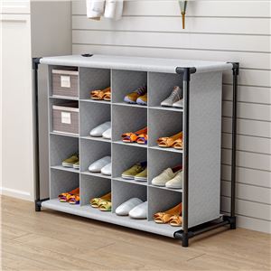 ORGANIZADOR DE ZAPATOS CON CUBIERTA 87.3X36.5X64.4CM - 80209-1