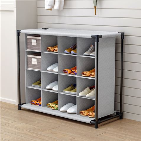 ORGANIZADOR DE ZAPATOS CON CUBIERTA 87.3X36.5X64.4CM - 80209-1