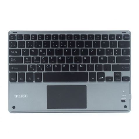 TECLADO BLUETOOTH SMART BT 3.0 TOUCHPAD TECLAS ILUMINADAS SMBT51 - SUB-KBT-SMBT51