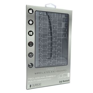 TECLADO BLUETOOTH SMART BT 3.0 MULTIDISPOSITIVO SM0002 SUBBLIM - SM0002-2